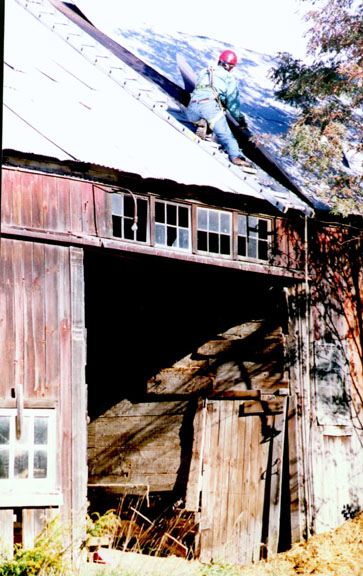 Earliest Section of the Lawrence Barn 10