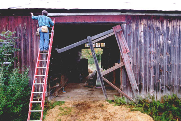 Earliest Section of the Lawrence Barn 2