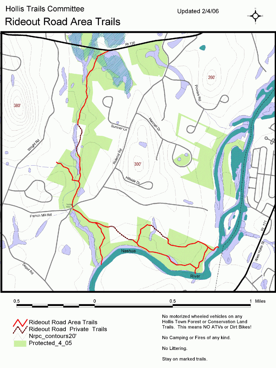 Rideout Road Area Trails