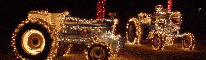 Lighted Tractors