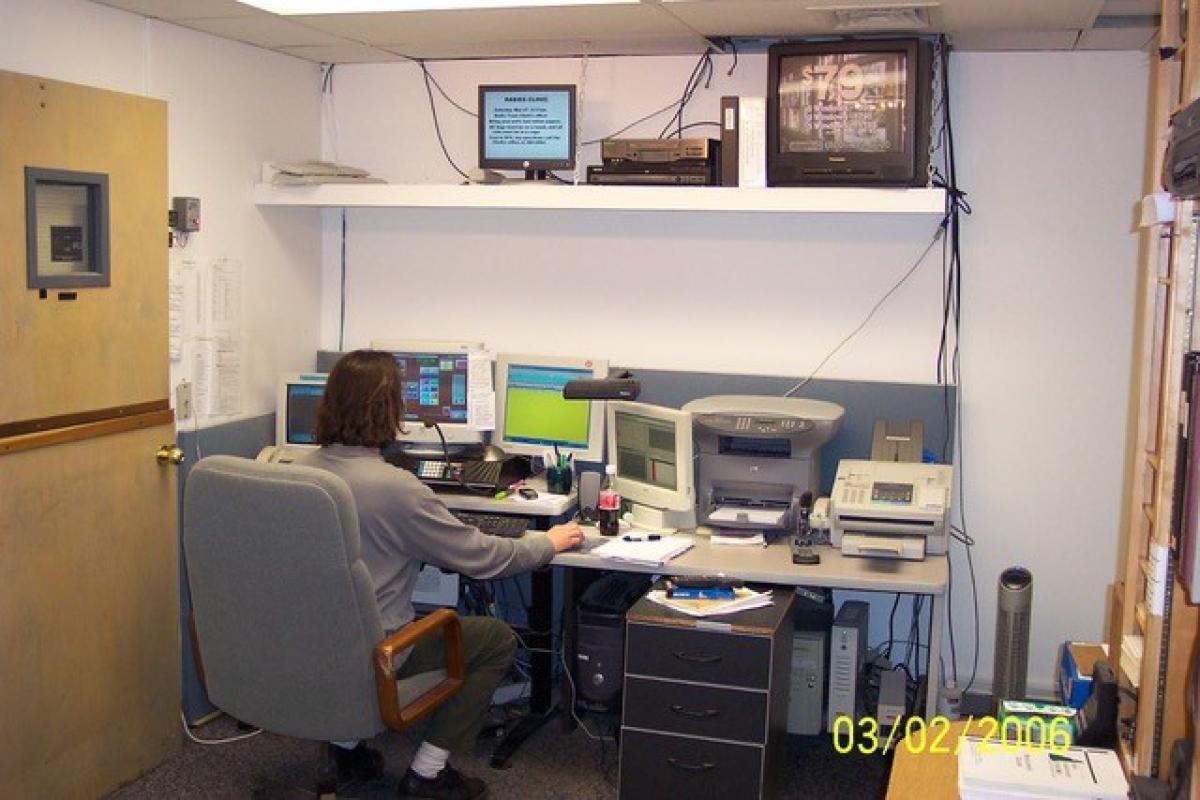 Communications Center 2006 before building renovation